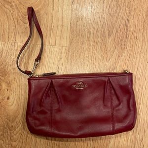Large Coach Wristlet